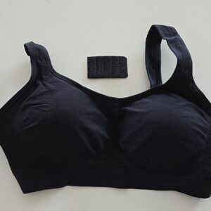 Elegant Black Comfort Bra